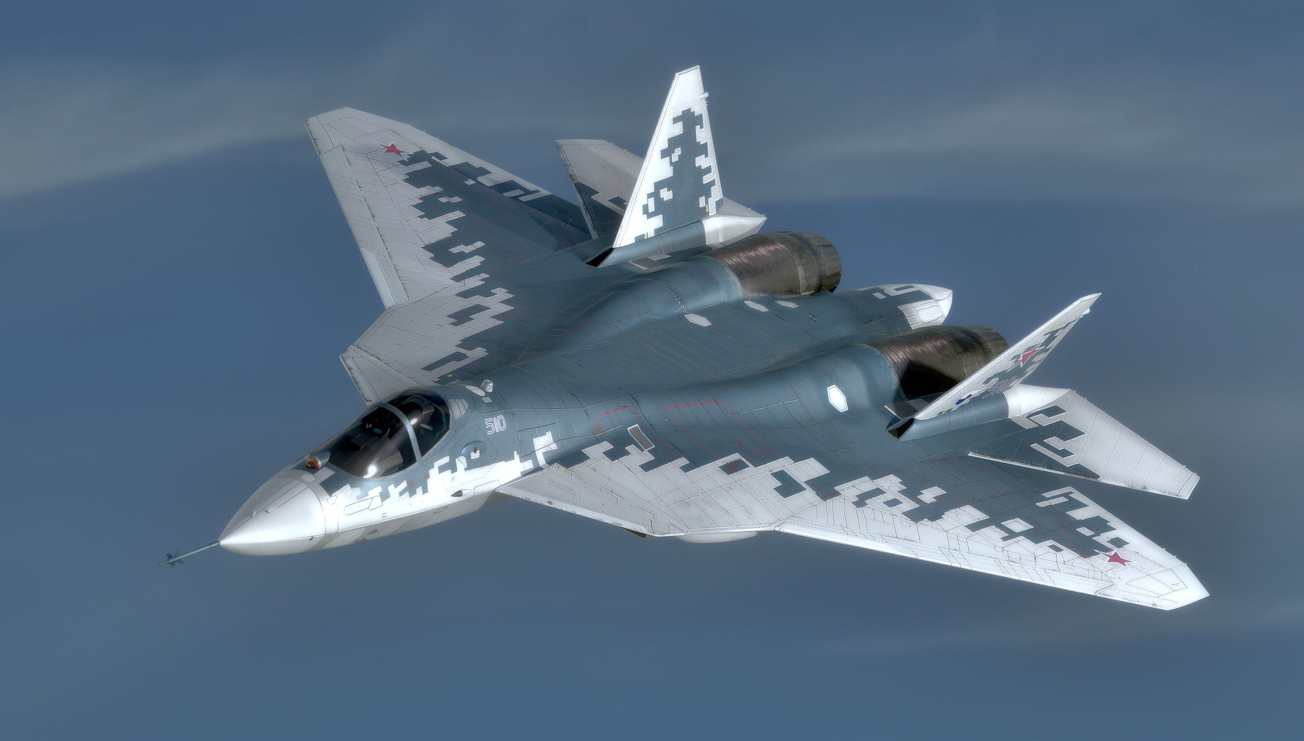 Media 1 for listing SU57 Felon-TopGun with Cocpit-Fully Rigged-High Resolution Textured