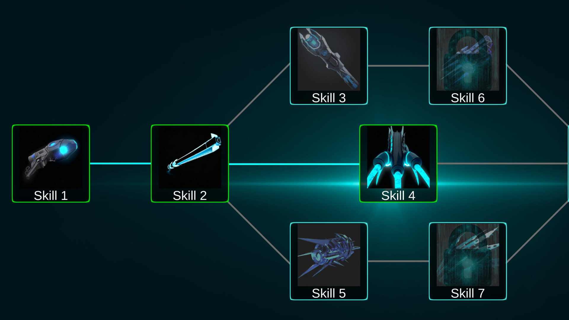 Scifi Skill Tree | Fab