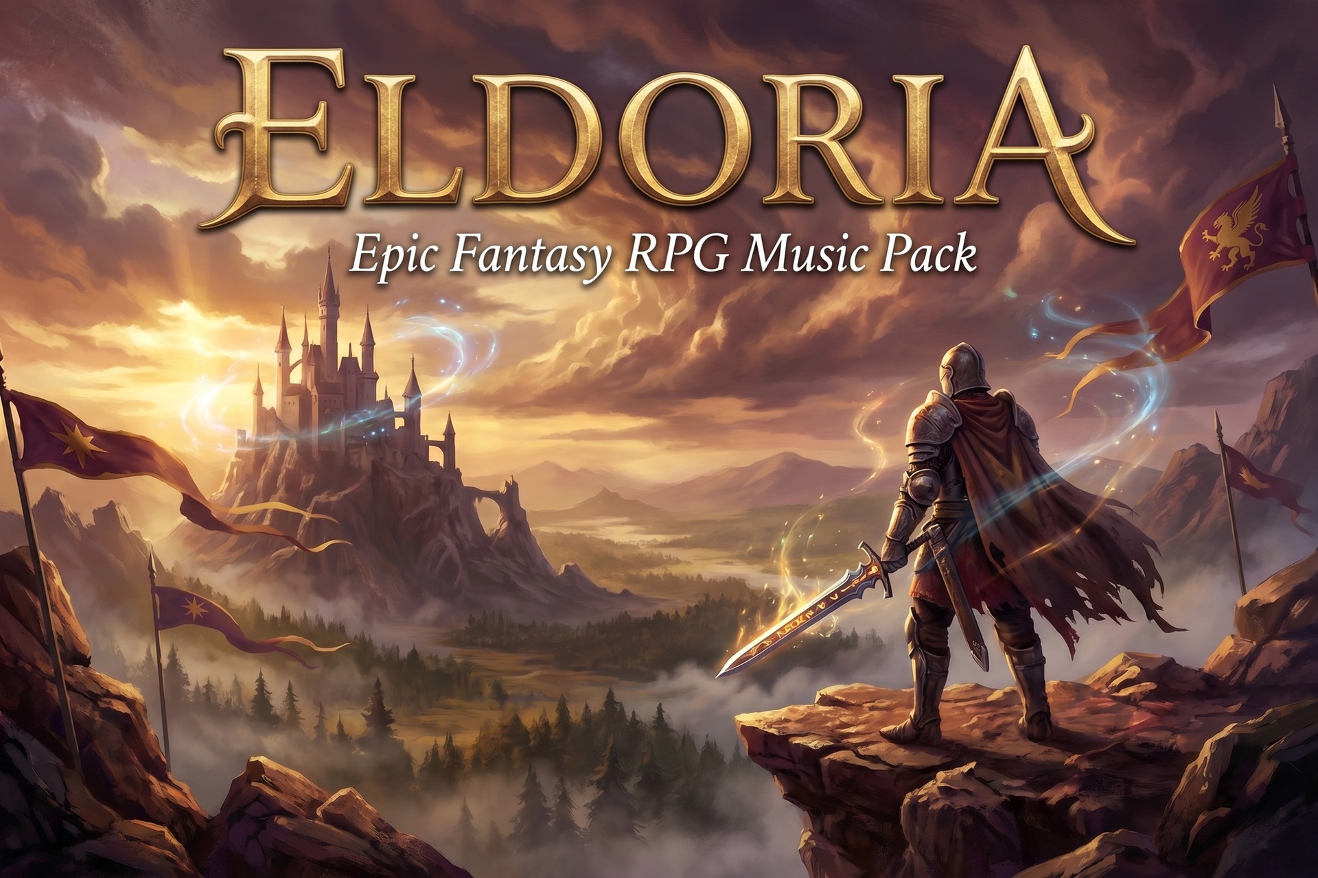 Media 1 for listing Eldoria - Epic Fantasy RPG Music Pack