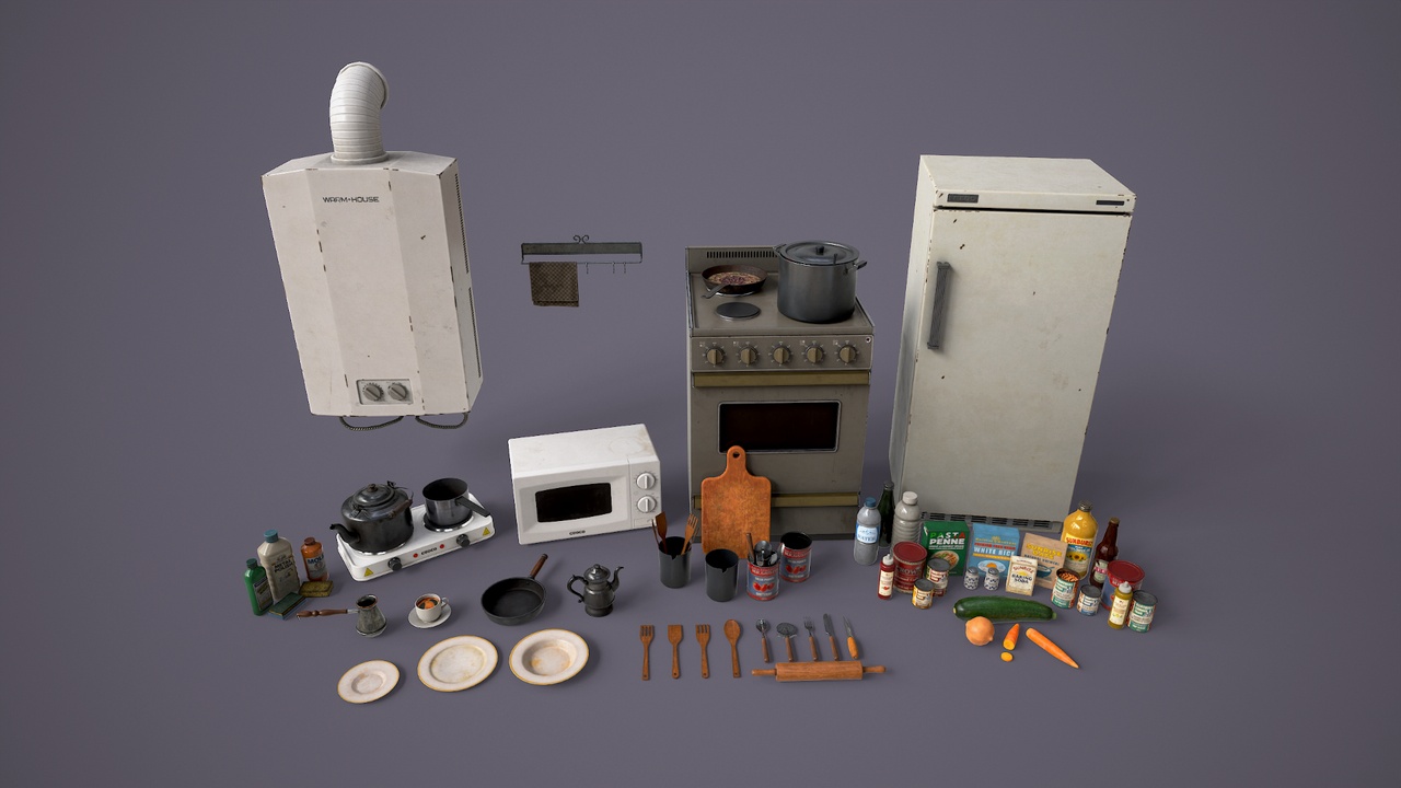 Media 1 for listing Retro Kitchen Props