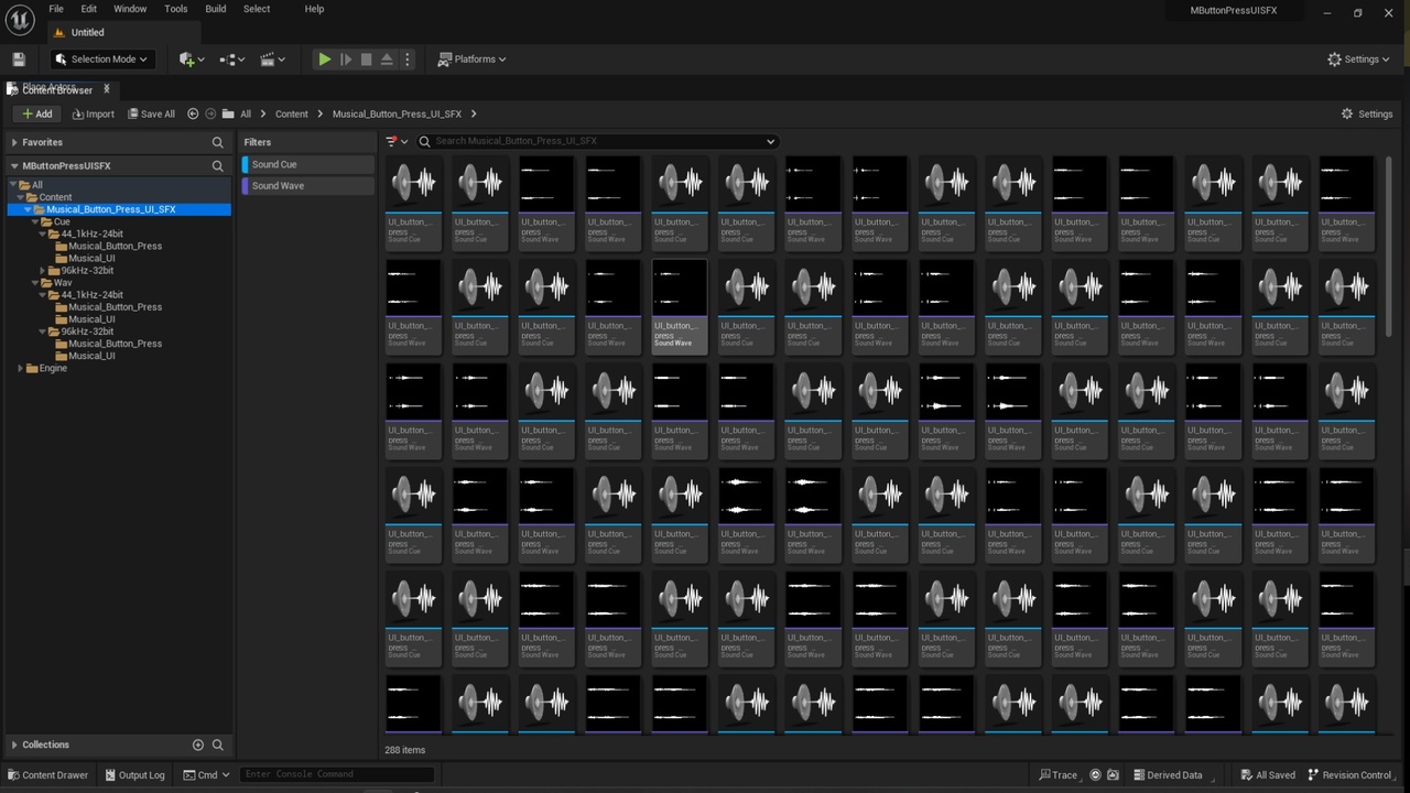 Media 1 for listing Musical Button Press UI SFX