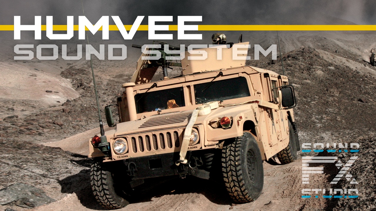 Media 1 for listing Military Vehicle - 2 : Sound System for HMMWV