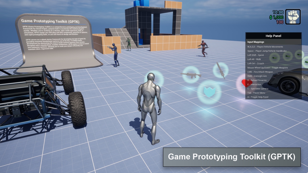 Media 1 for listing Game Prototyping Toolkit