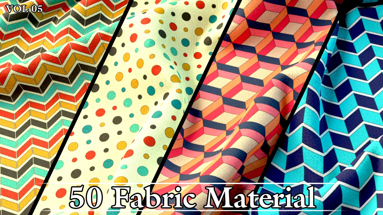 50 Fabric Material VOL05 | Fab