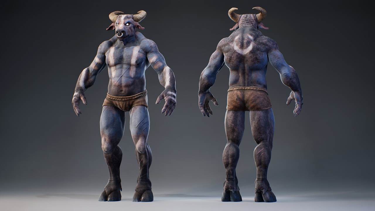 Media 1 for listing Armored Minotaur