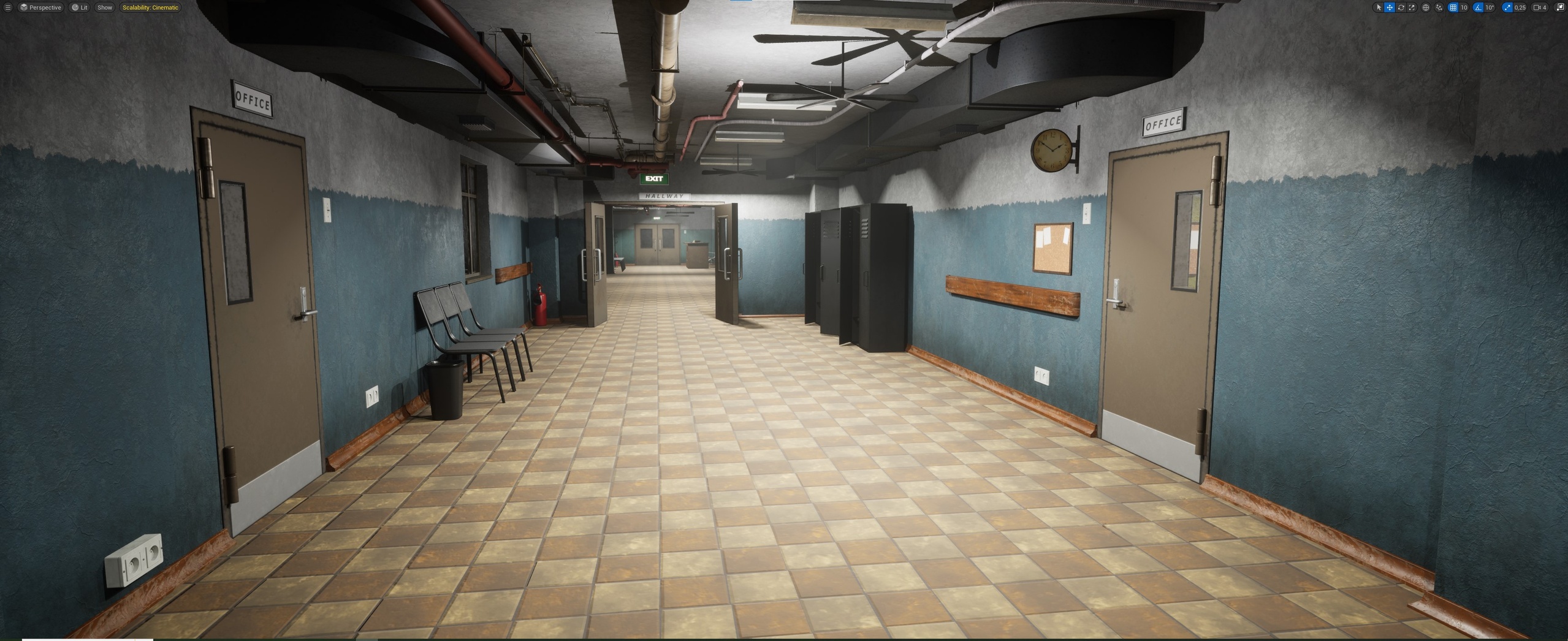 商品 Modular dirty corridor and rooms 的媒体 1