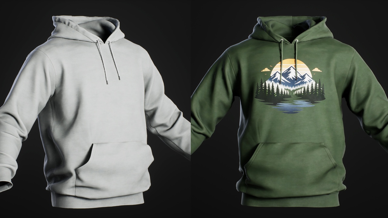 Media 1 for listing Hoodie Hood- Metahuman