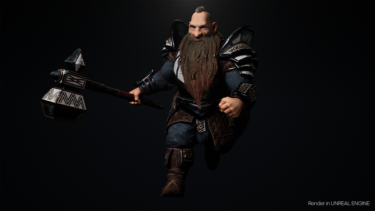 Media 1 for listing Dwarf Warrior