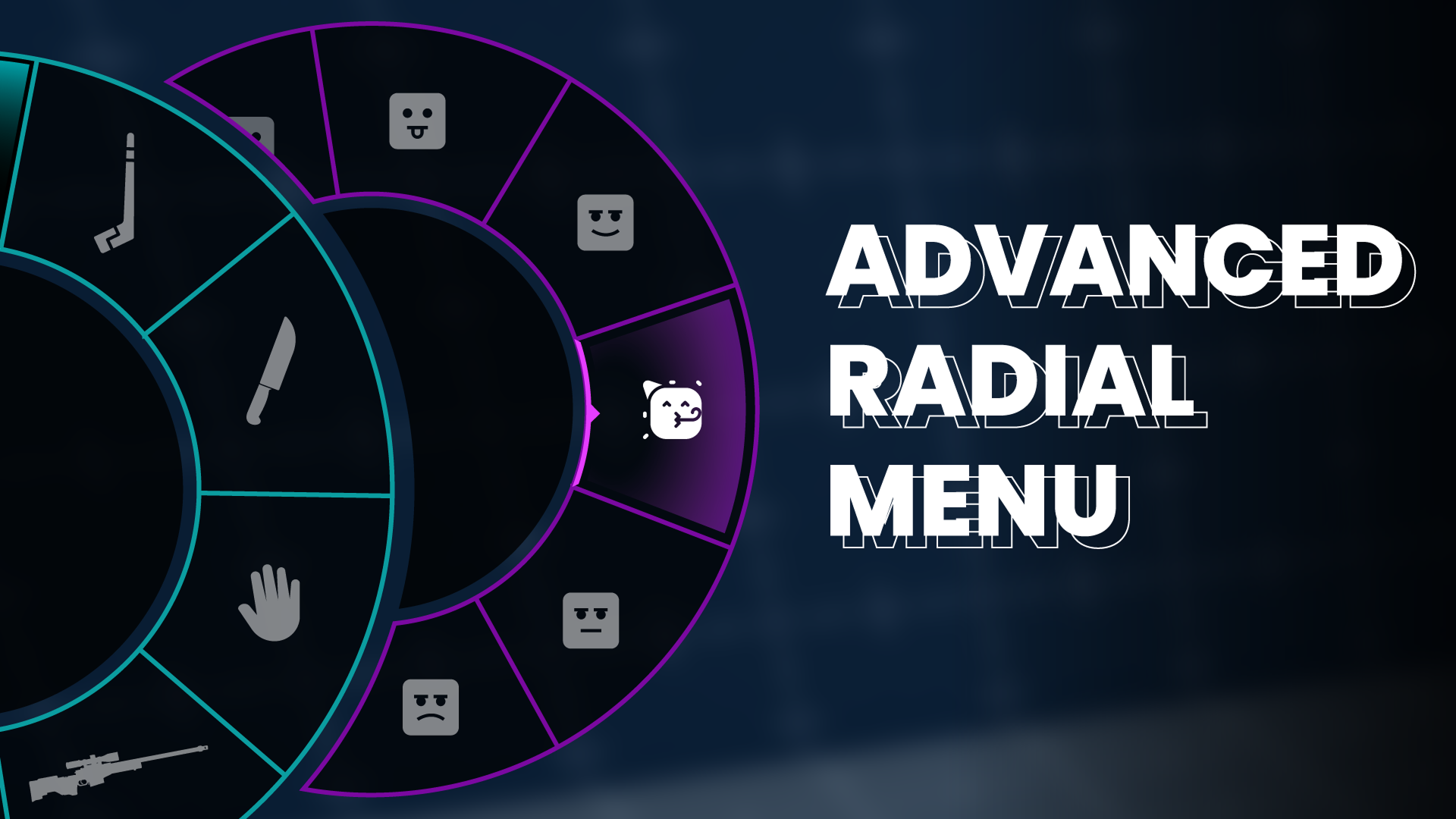 Advanced Radial Menu | Fab