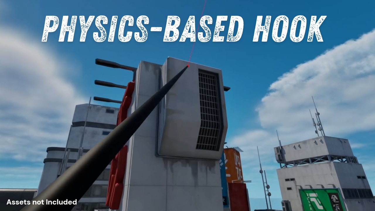 Media 1 for listing Grappling Hook System (with Physics)
