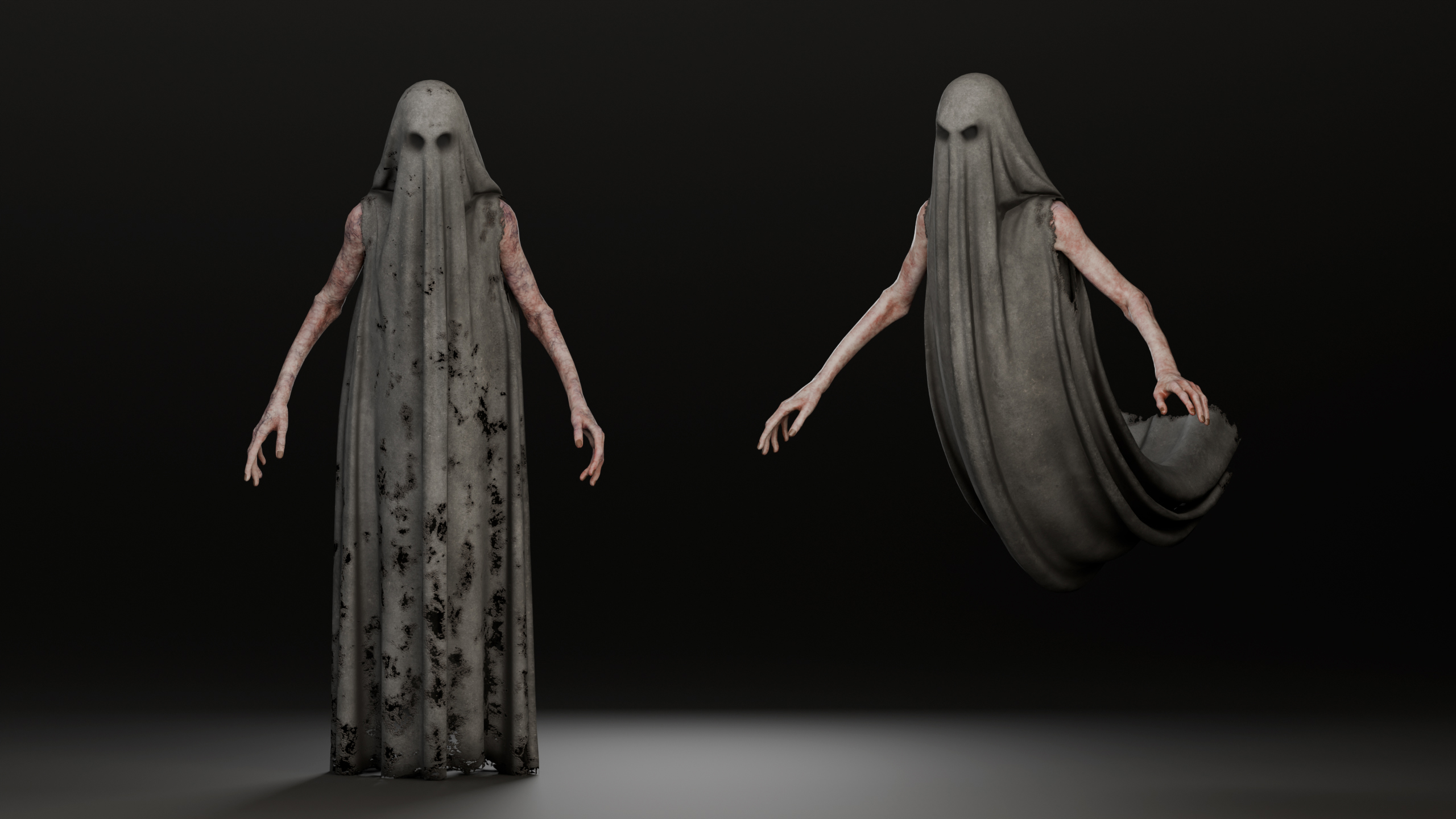 Flying Ghost Dementor | Fab