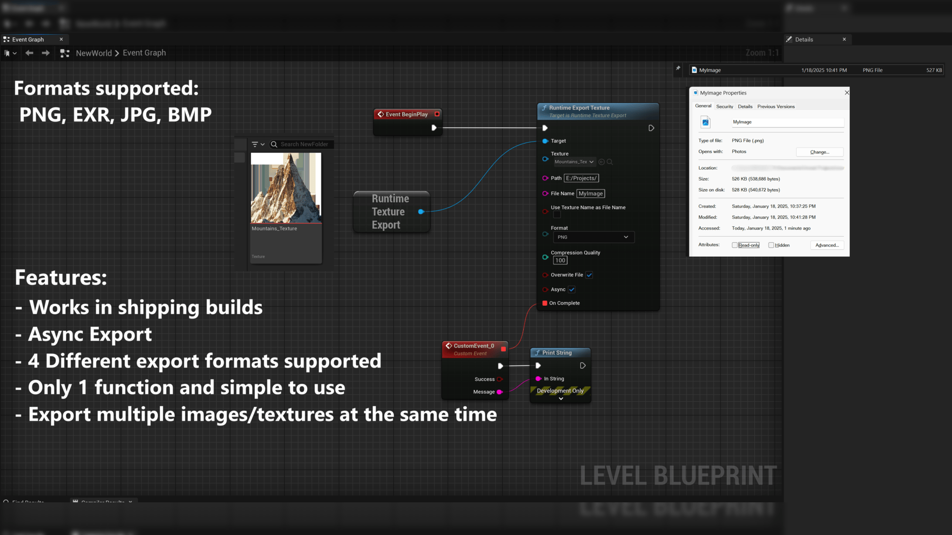 Runtime Image Export | Fab