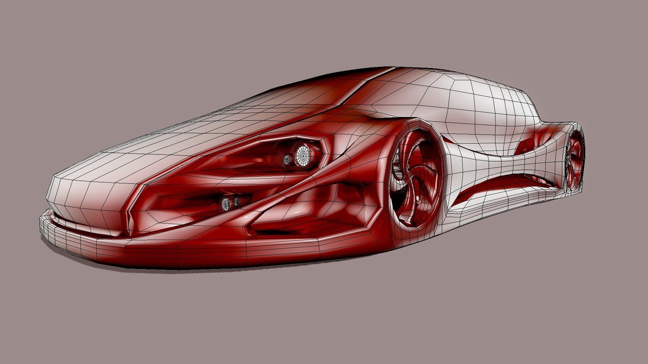 Futuristic Car HD 09 | Fab