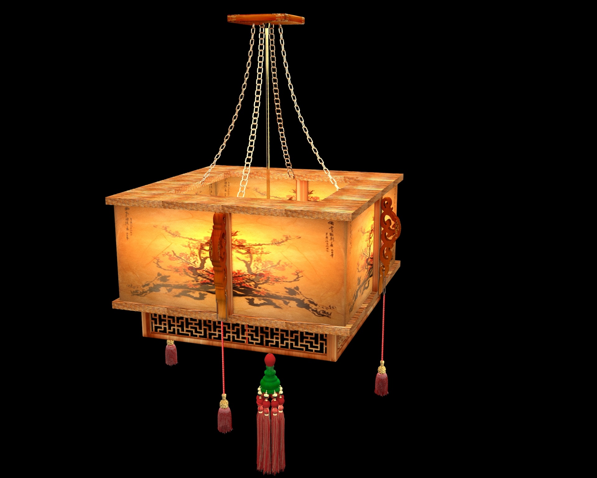 Media 1 for listing Chinese Palace Lantern 3D Model