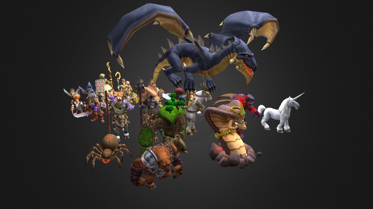 Media 1 for listing Fantasy characters animated Ultimate Bundle