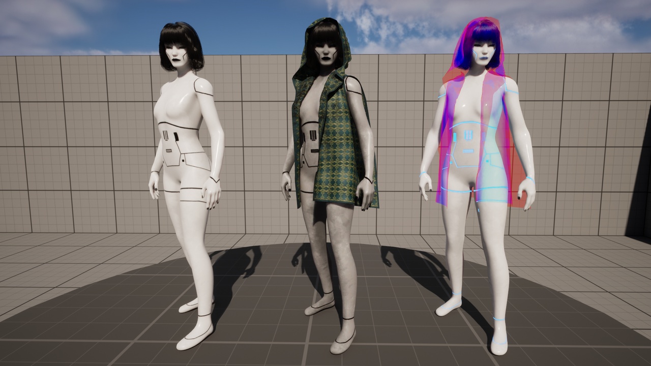 Media 1 for listing Game-Ready Stylized 3D Character Mechiko