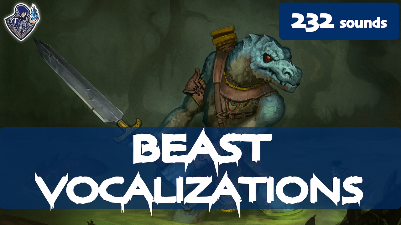Media 1 for listing Beast Vocalizations