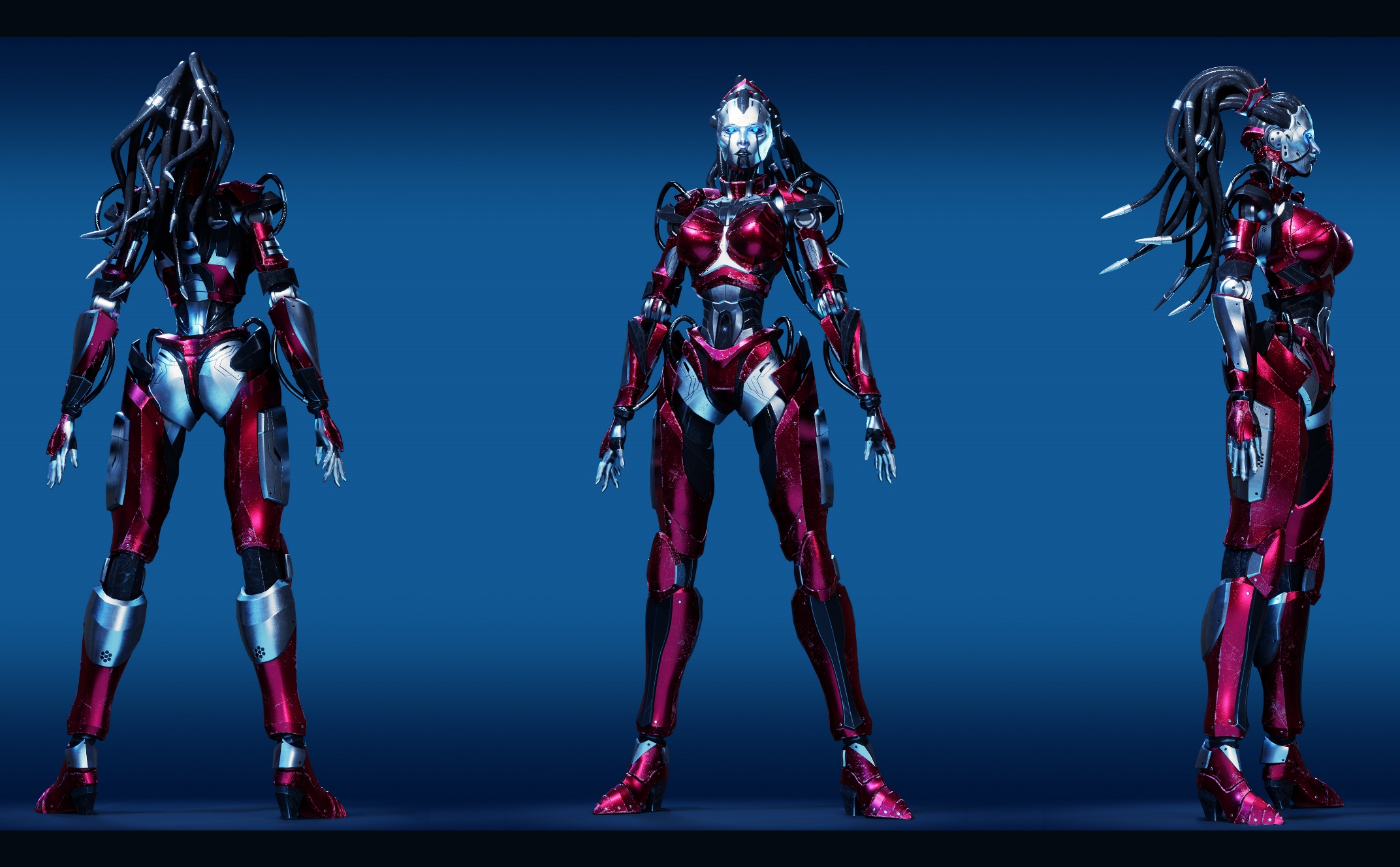 Female Android RTS_04 | Fab