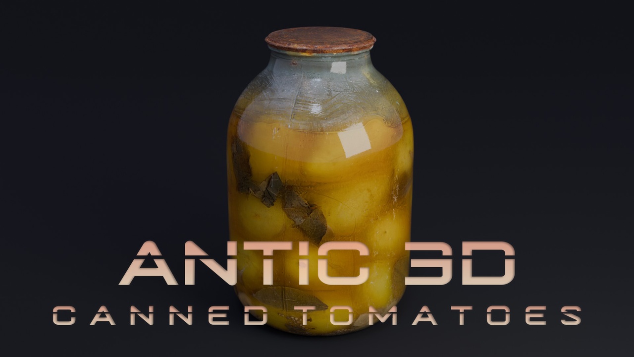 Media 1 for listing Canned Tomatoes Old Jar