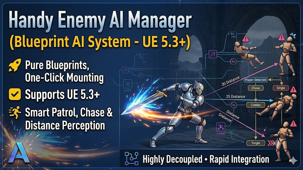Media 1 for listing Handy Enemy AI Manager