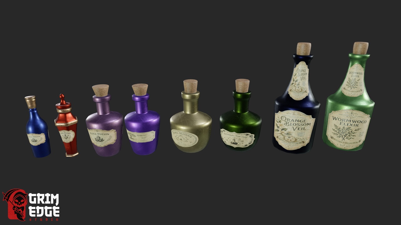 Media 1 for listing Alchemy Workshop Potions and Elixirs Pack