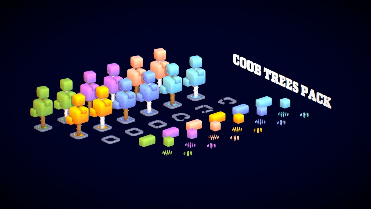Media 1 for listing Coob Trees Pack | Lowpoly