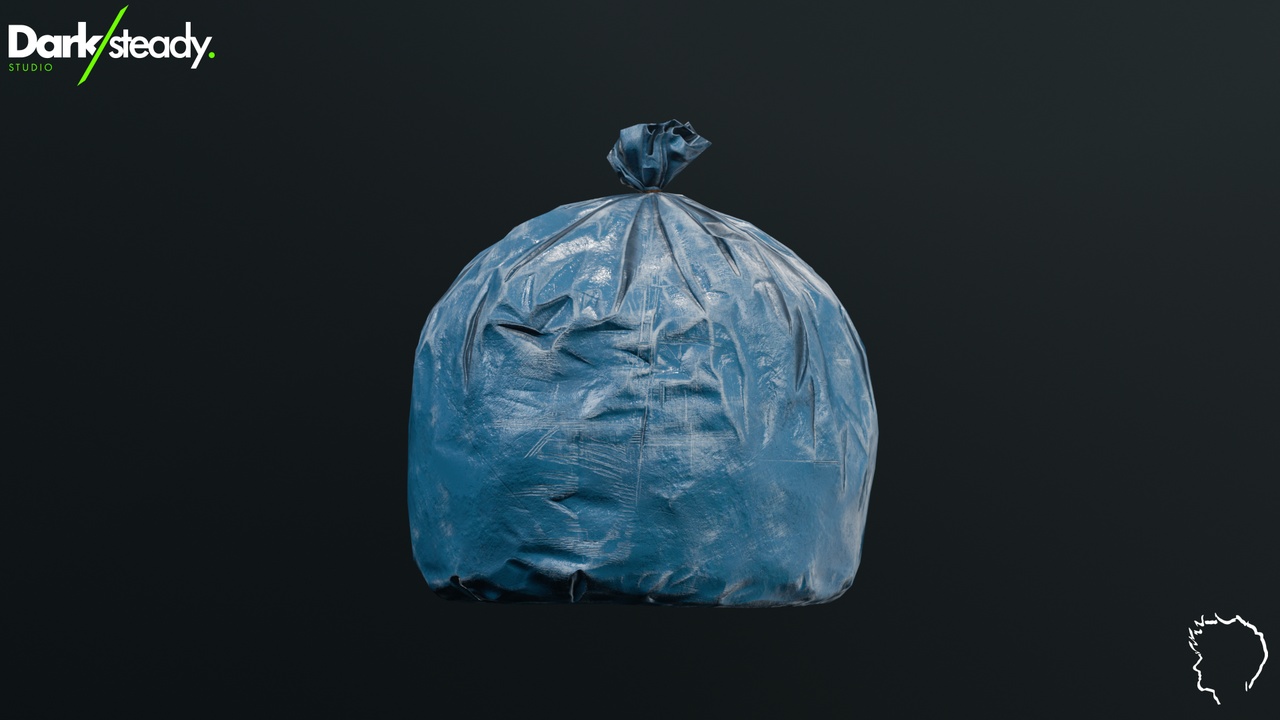 Media 1 for listing Trash Bag - PBR Game-Ready