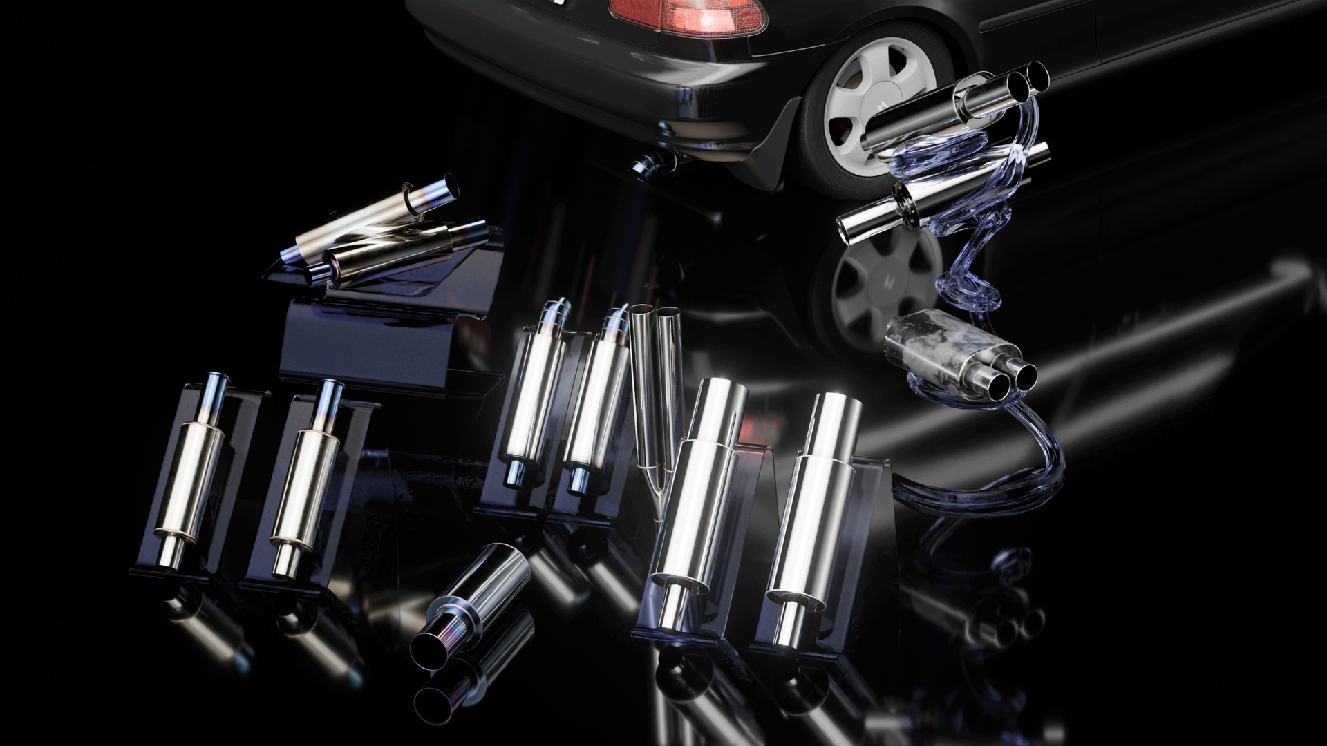 Media 1 for listing Sport Muffler Pack