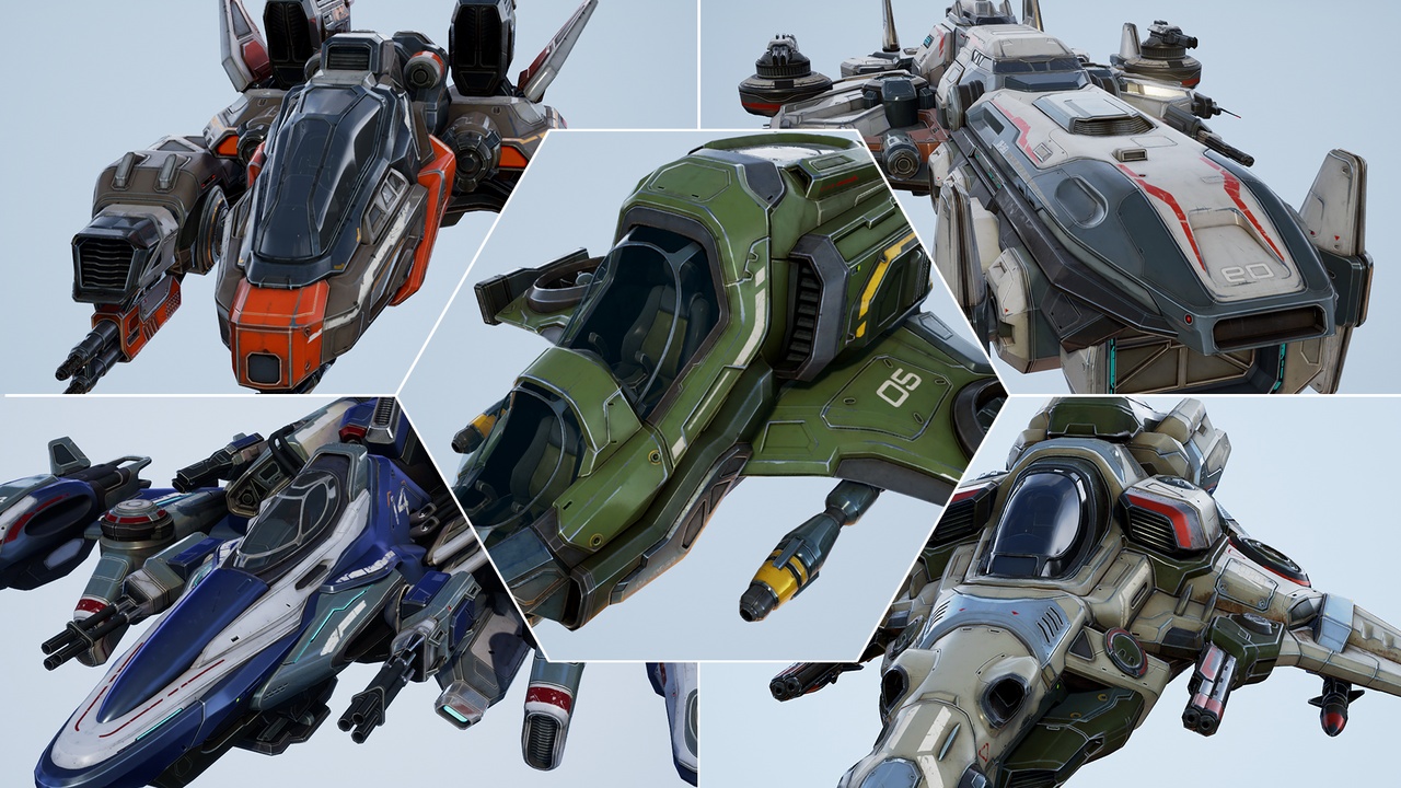 商品 Spaceships Essential Pack 的媒体 1