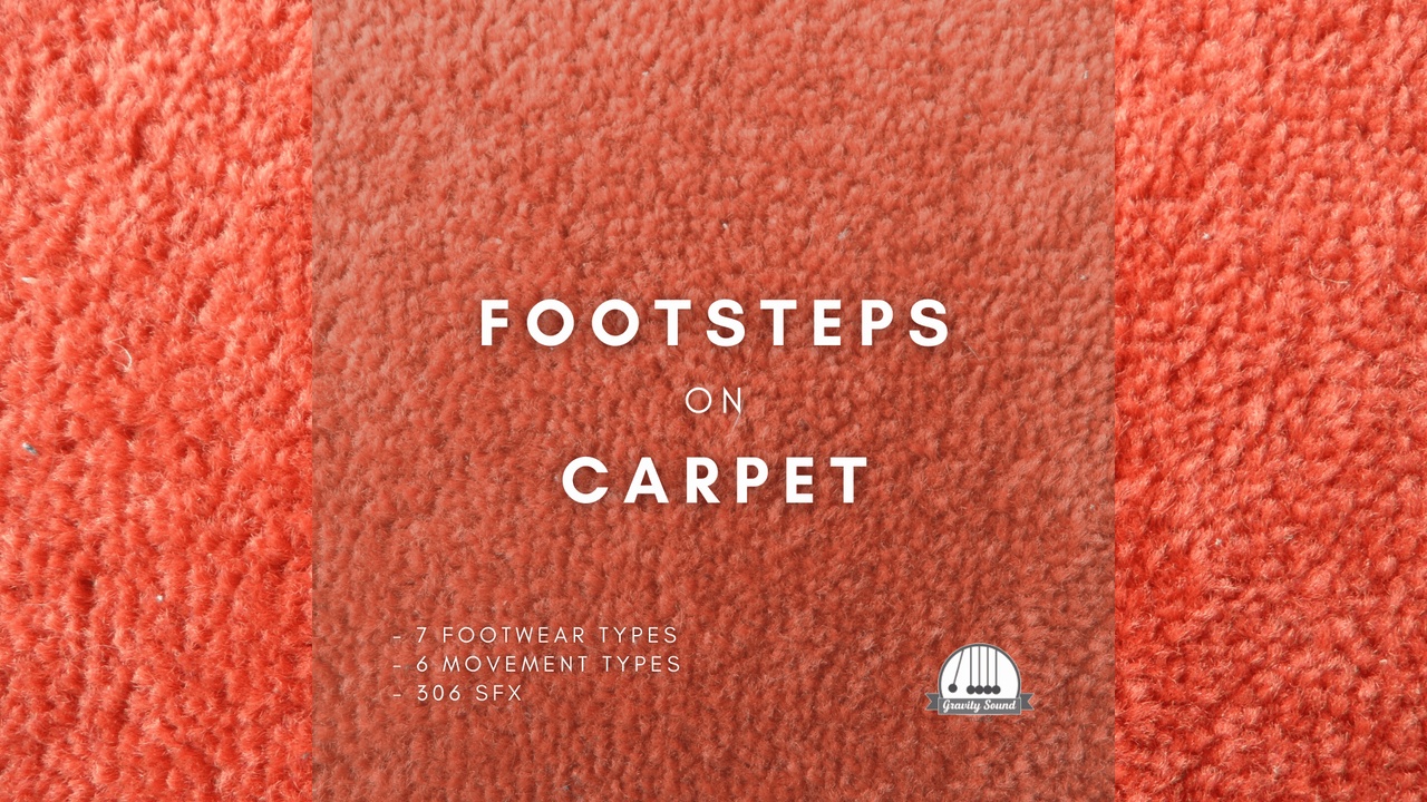 Media 1 for listing Footsteps on Carpet