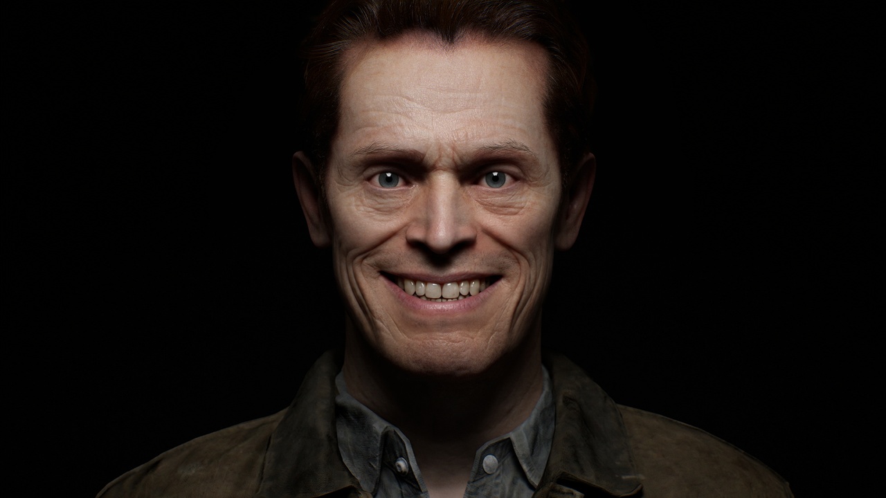 Media 1 for listing Willem Dafoe | Metahuman