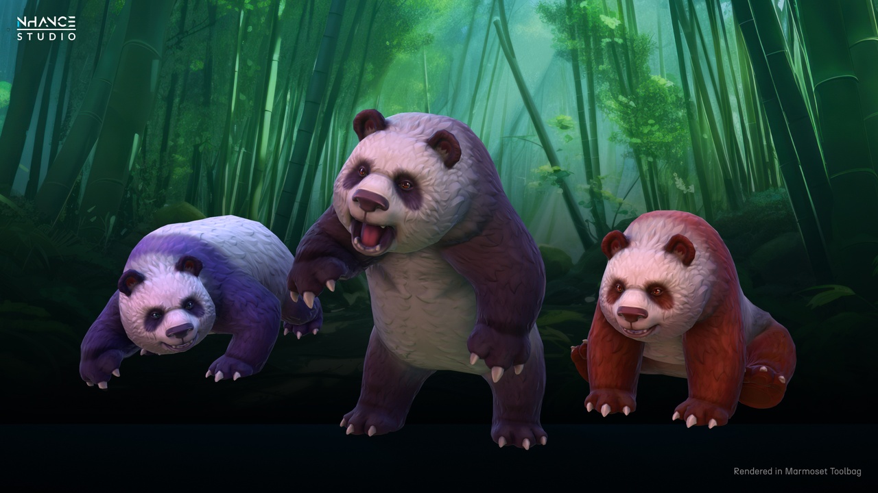 Media 1 for listing Stylized Panda