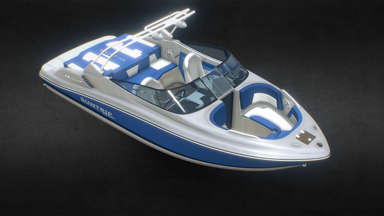 Media 1 for listing Bow Raider power boat 220 ft