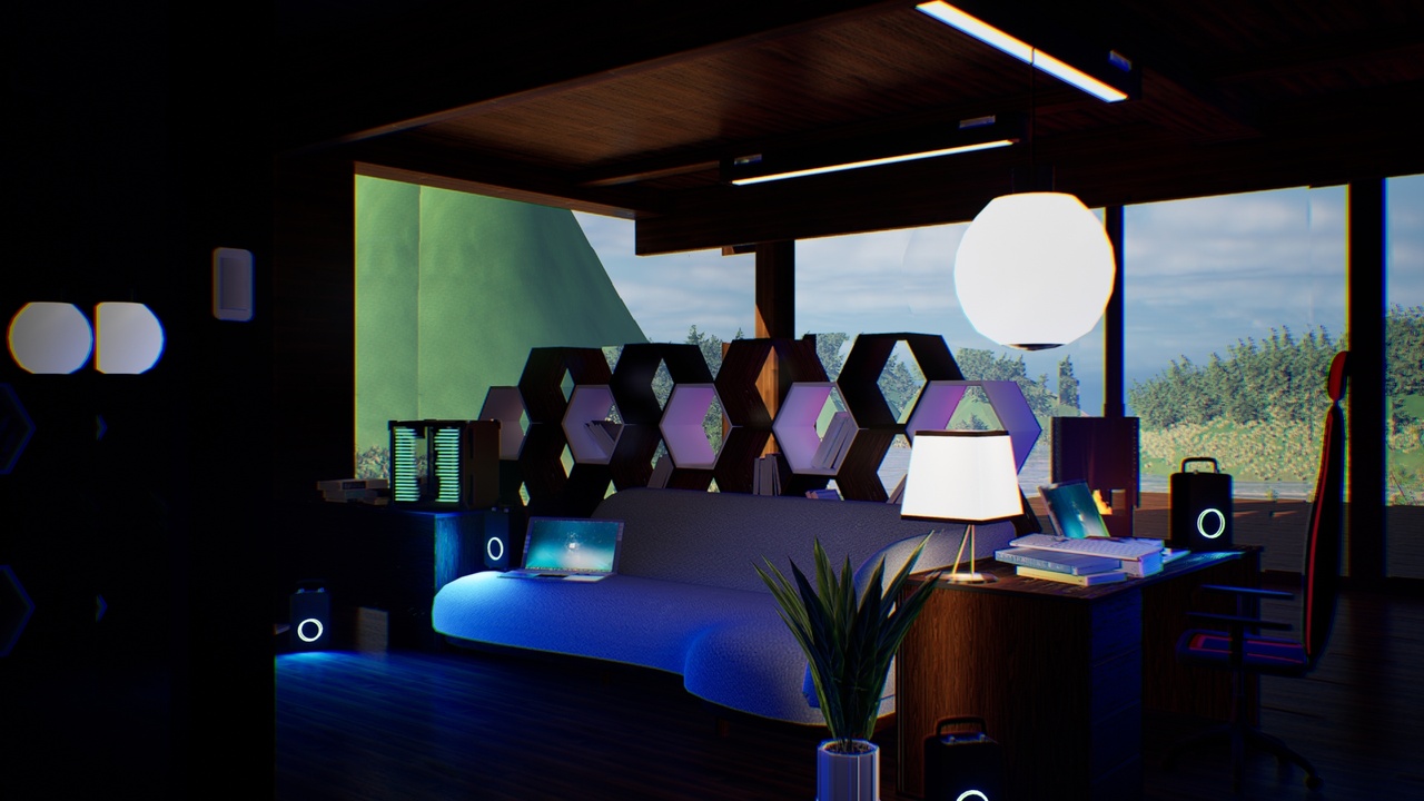 Media 1 for listing Forest mountain Interior (Realtime/Toon(Cel) Shader)