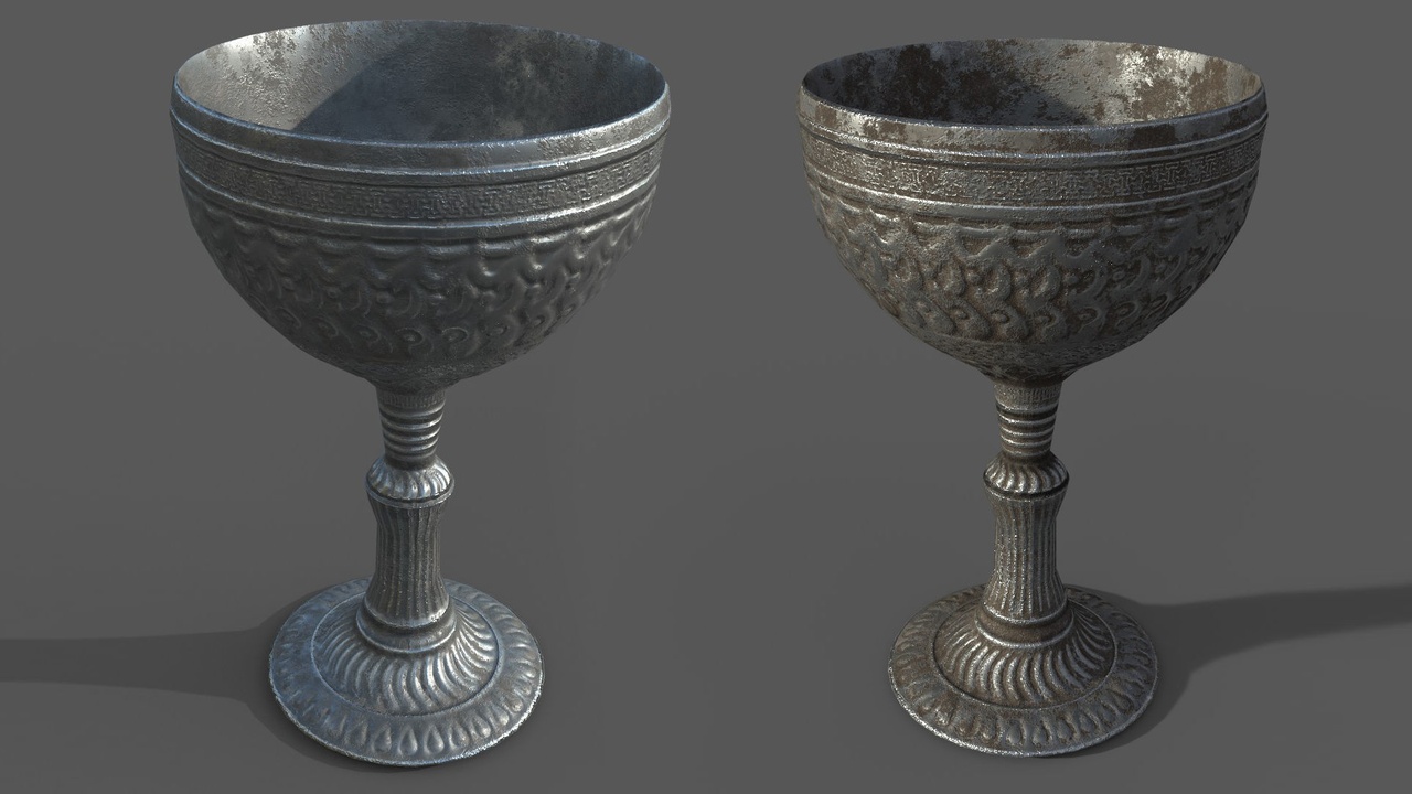 Media 1 for listing Chalice silver and rusty