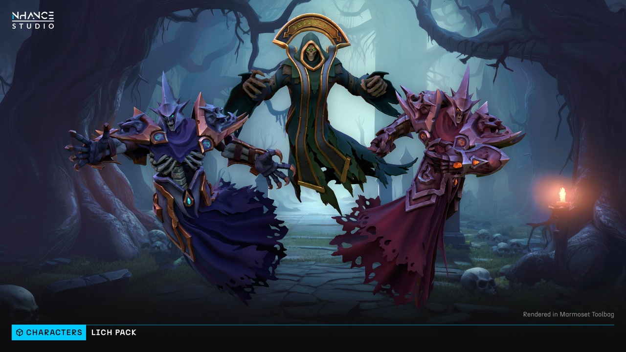 出品Stylized Lich Packのメディア1