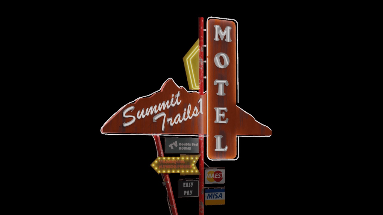 Média 1 pour l'article Motel Sign