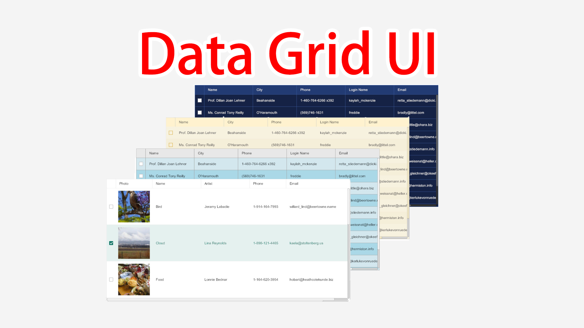 Data Grid UI | Fab