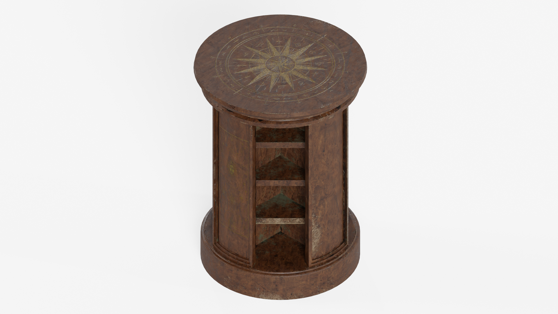 Alcomy Table Ancient Wooden Alchemy Table | Fab
