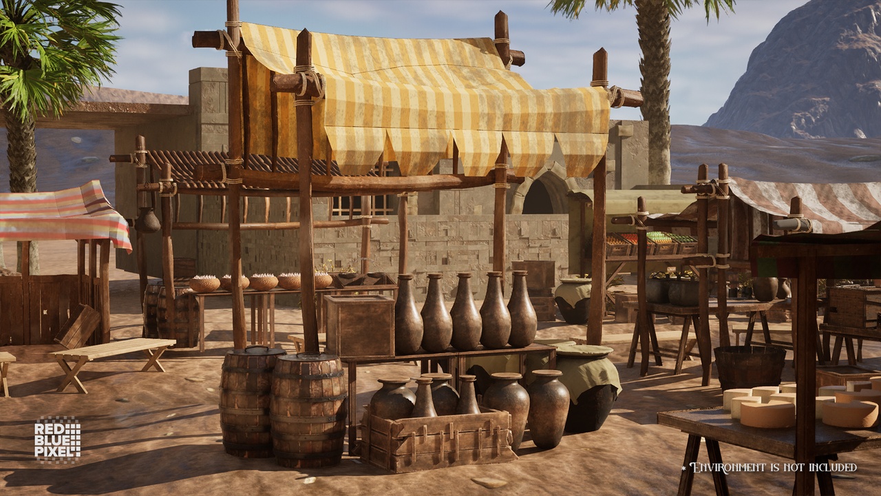Media 1 for listing Medieval Marketplace Bundle