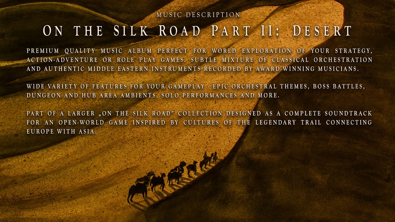 ON THE SILK ROAD PART II: DESERT - PREMIUM MUSIC COLLECTION | Fab