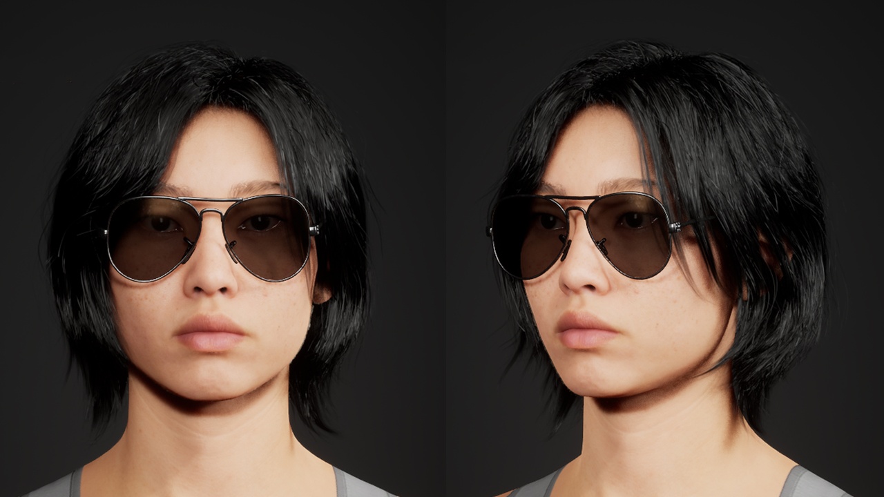 Media 1 for listing Aviator Sunglasses - Metahuman