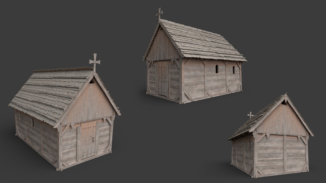 Media 1 for listing Medieval wooden chapel - enterable