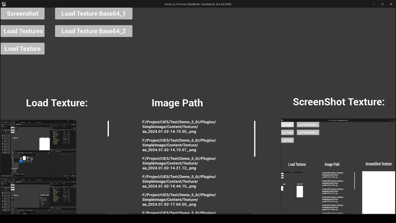 Media 1 for listing SimpleImage   SaveImage/LoadImage/Screenshot
