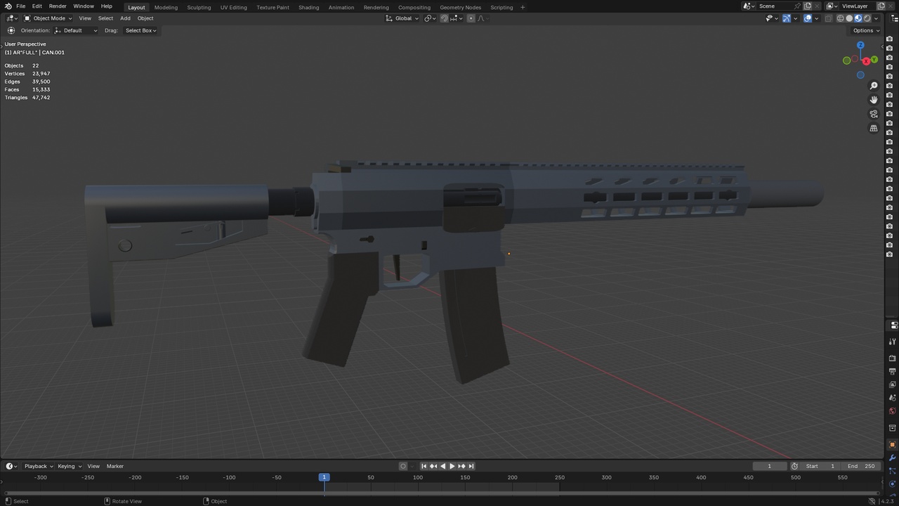 Media 1 for listing AR 556 plataform rifle
