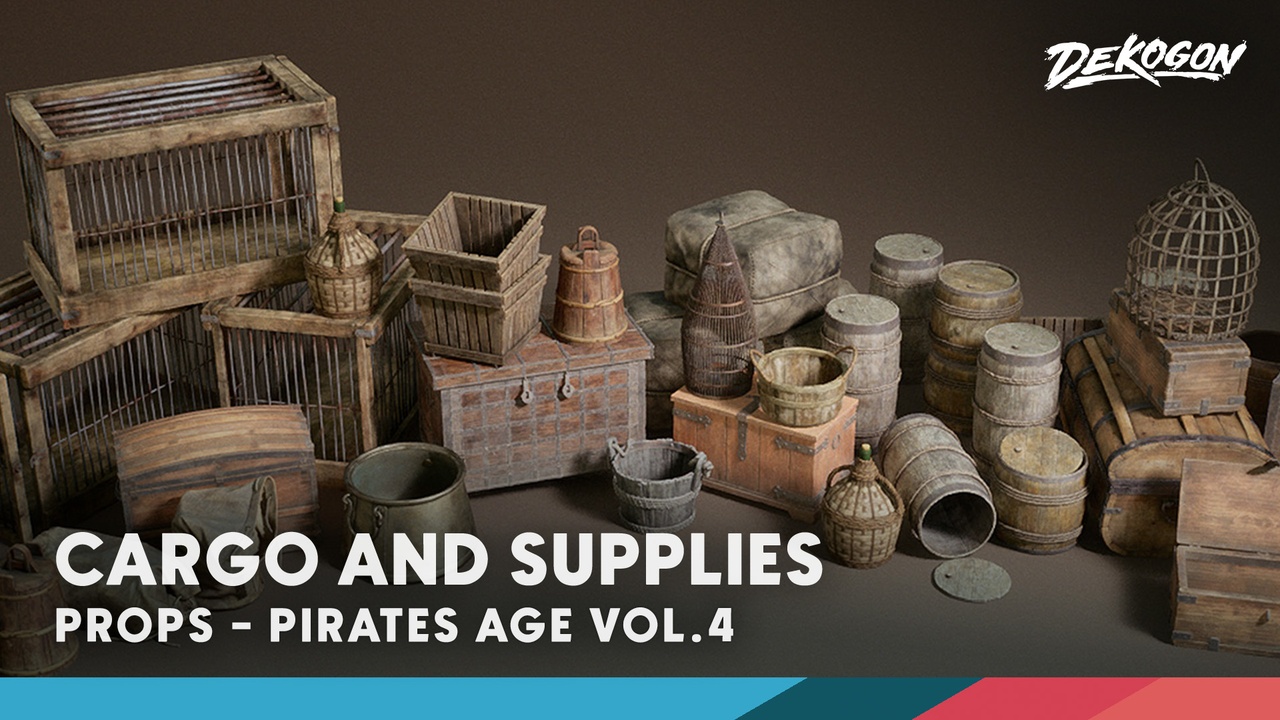 Pirates Age VOL.4 - Supplies and Cargo (Nanite+LP) 제품 등록을 위한 미디어 1개