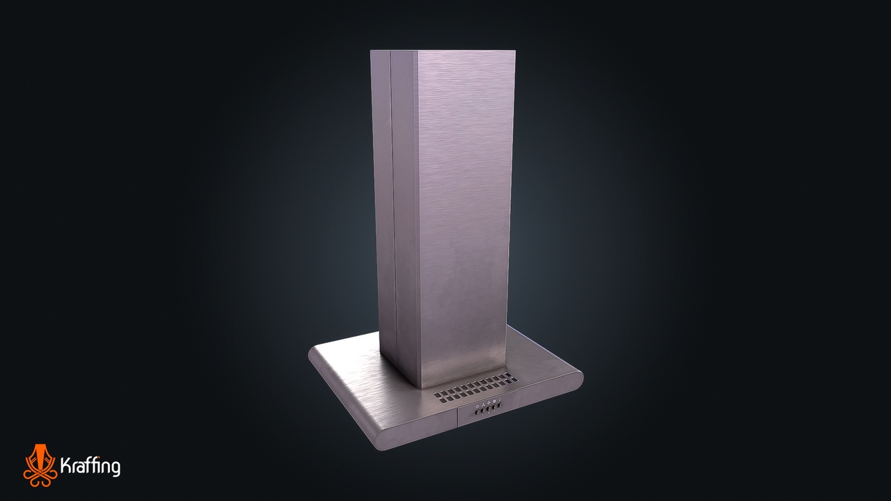 Media 1 for listing Kitchen Hood V2 – Kitchen Appliance  – Game Ready PBR