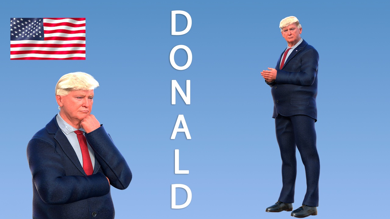 Media 1 for listing Donald Trump Rigged Character