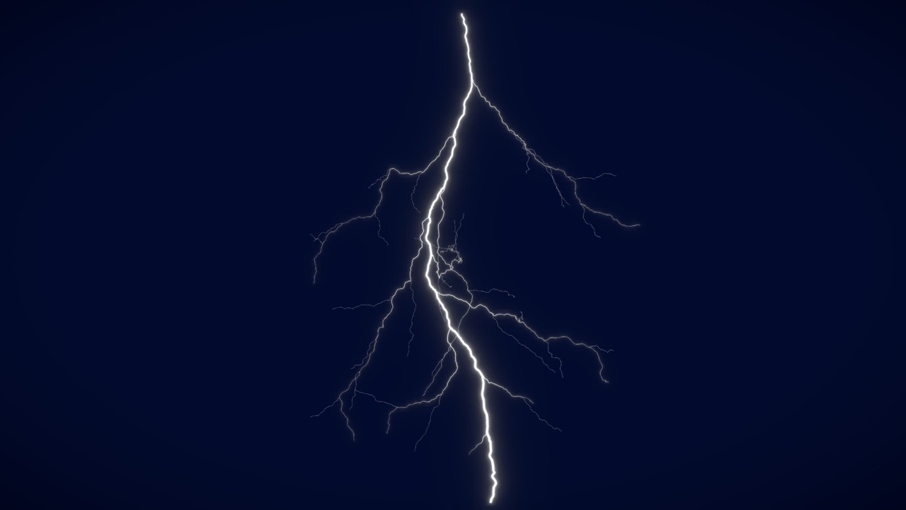 Media 1 for listing Realistic Cloud to Ground Lightning CG-08