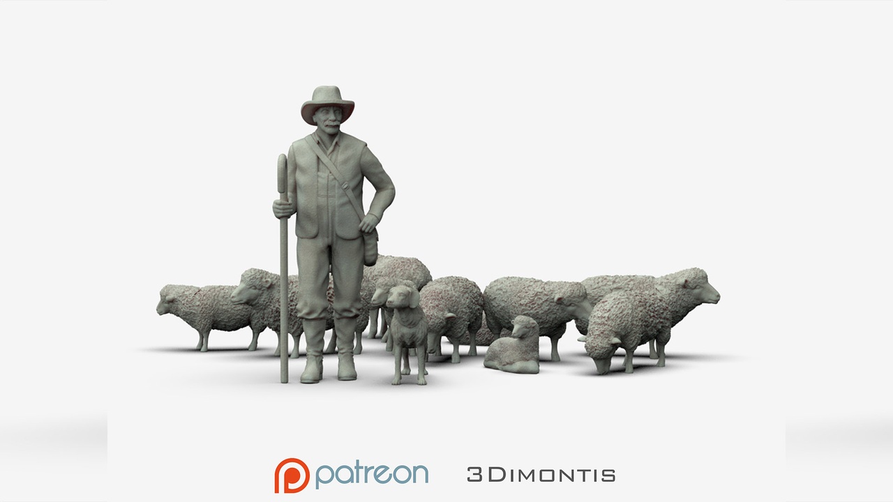 Media 1 for listing shepherd and sheep